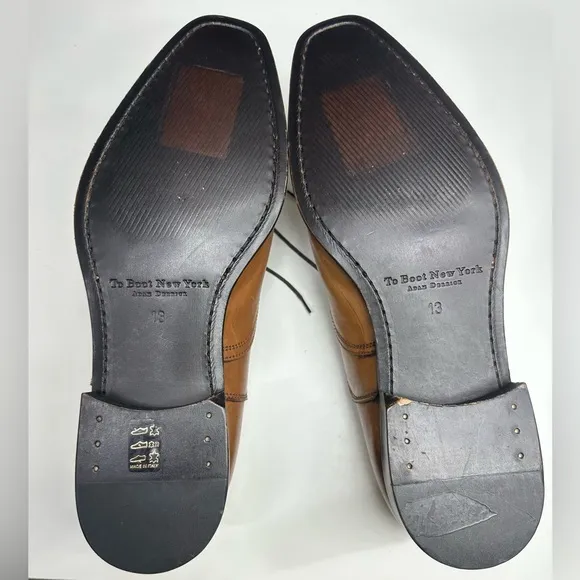 To Boot New York The Duke Adam Derrick Men’s Size 13 Brown Color (new)