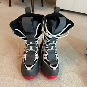 Toddler Boys Anthony Wang Oval 06 Black Boots Sz 8