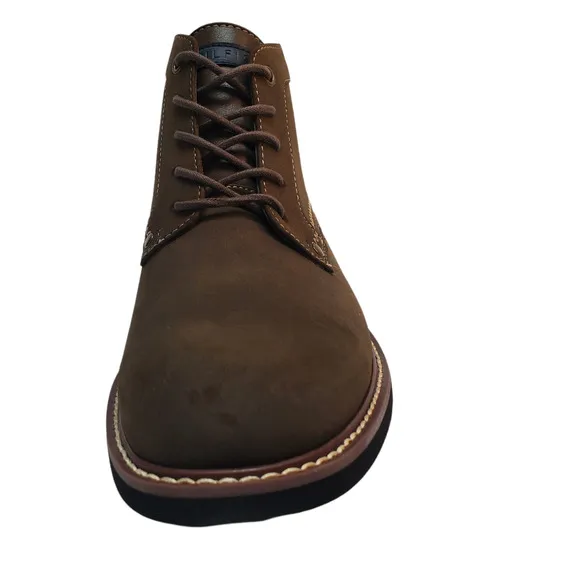 Tommy Hilfiger Men's Casual Shoes Goah Lace Up Brown Chukka Boots 9.5M