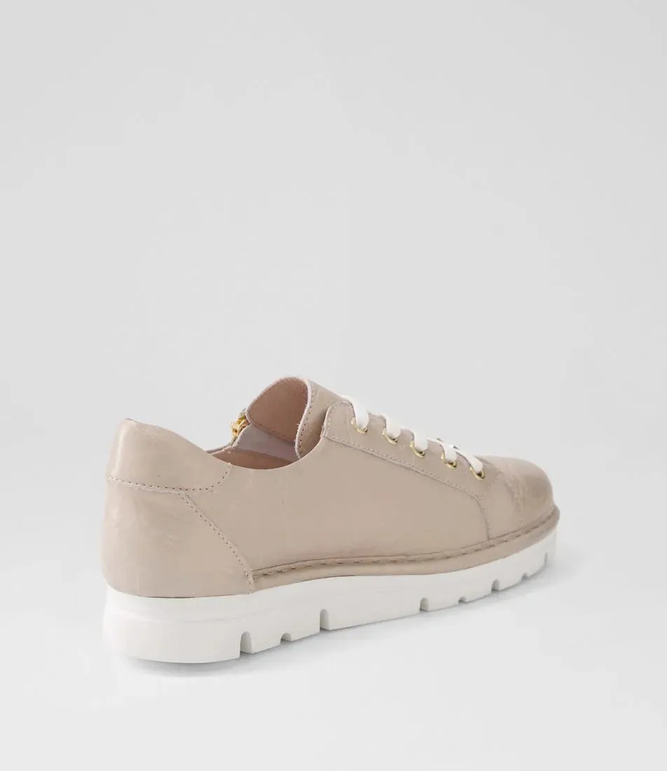 Top End - Elos Champagne Shrunken Leather
