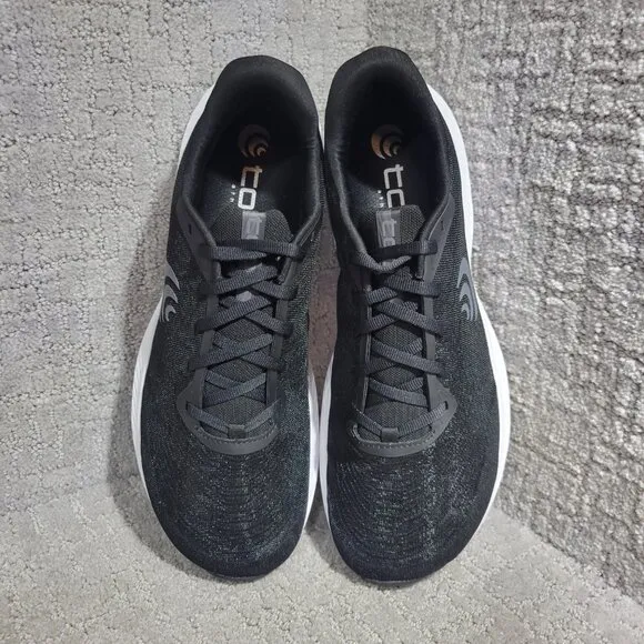 Topo Fli-Lyte 5 Men's US Size 10.5 US Black White Athletic Running Shoes