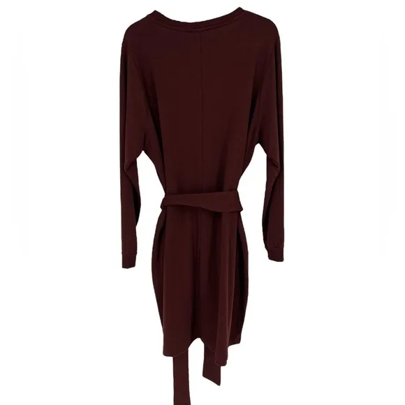 Torrid Mini French Terry Shift Dress size 2X New Burgundy