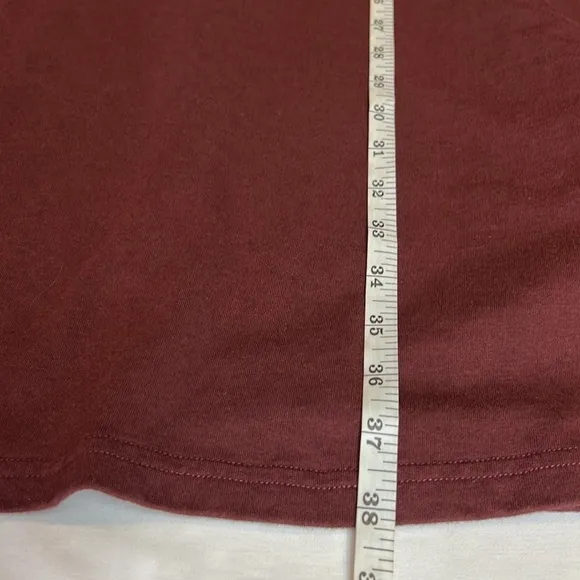 Torrid Mini French Terry Shift Dress size 2X New Burgundy
