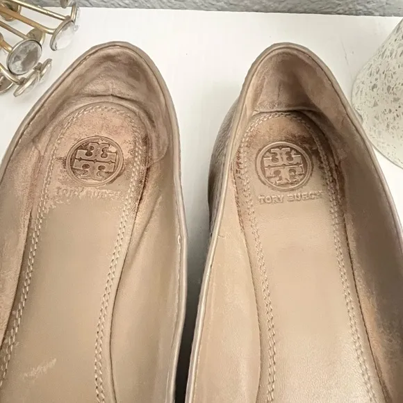Tory Burch Women's Taupe  Ballet Flats Size 8