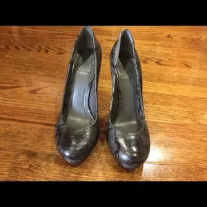 TORY BURCH Platform shoes. Heel Height 5.5 Inches