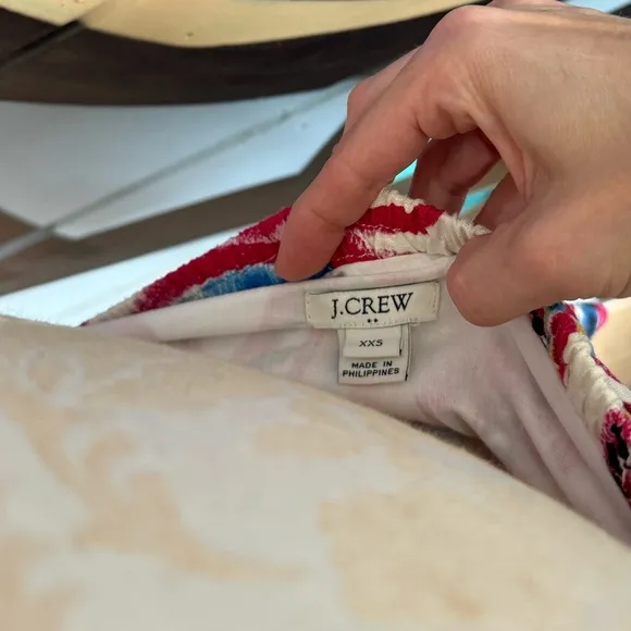 Tropical Linen J Crew Linen Dress!