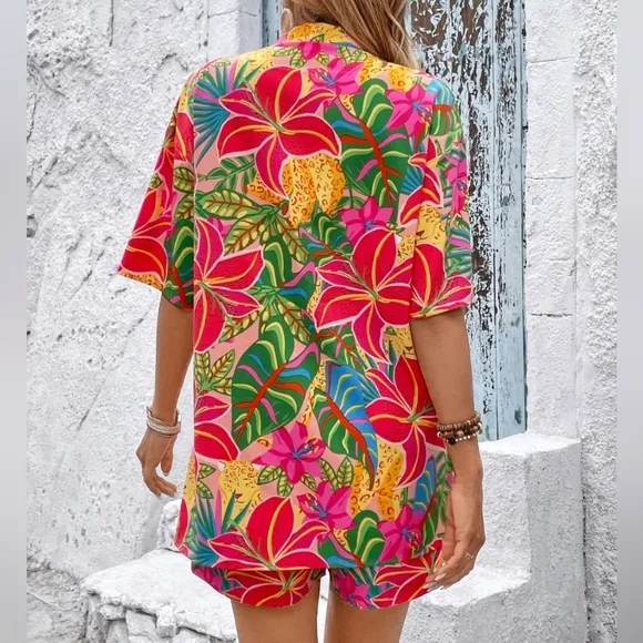 TropiCool Days Shorts Set