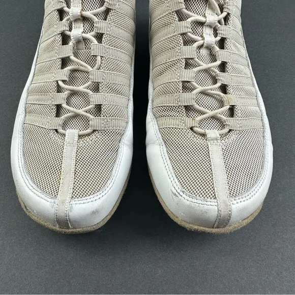 Tsubo Asios Shoes 9 Tan White Lace Up Womens Casual  Retro Sneaker