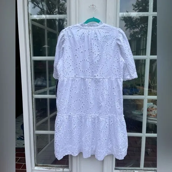 Tuckernuck x Cameran Wimberley Eyelet Palmer Cotton Dress NWT