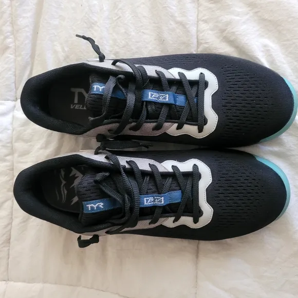 TYR Women's Black and Gray Athletic Shoes