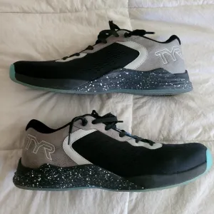 TYR Women's Black and Gray Athletic Shoes