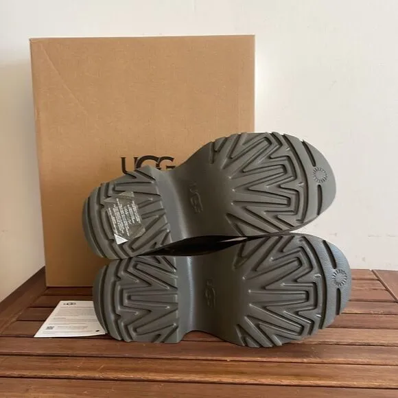 UGG Classic Ultra Mini New Heights Boots Hickory US Women Size 9/UK 7/EU 40