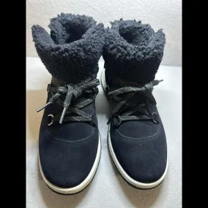 UGG LAKESIDER‎ HERITAGE LACE 1143836 BLACK W SIZE 8 BOOTS