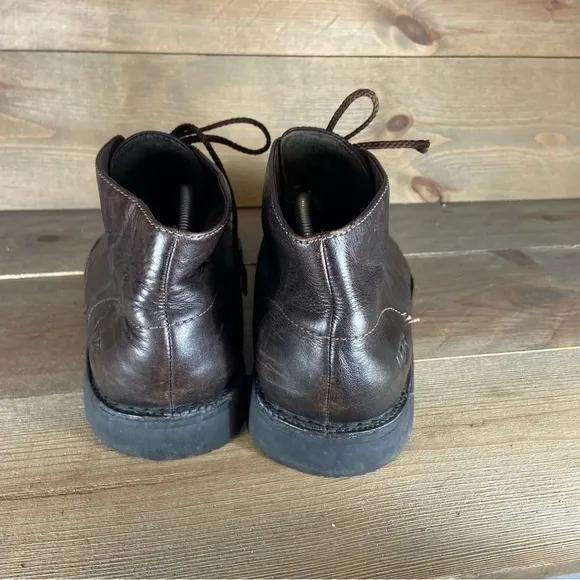 Ugg leighton Mens size 9.5 shoes brown leather comfort chukka boots