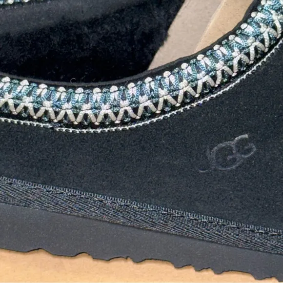 UGG Tasman II Black Slip-On Shoes
