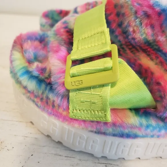 Ugg Women's Fluffita Pixelate Sandals