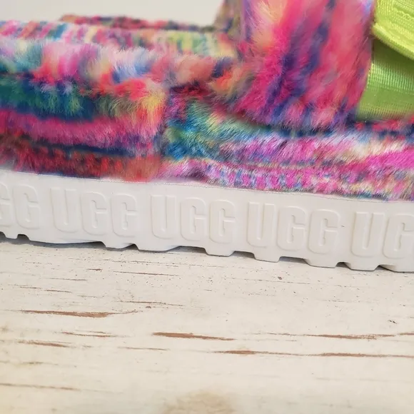 Ugg Women's Fluffita Pixelate Sandals