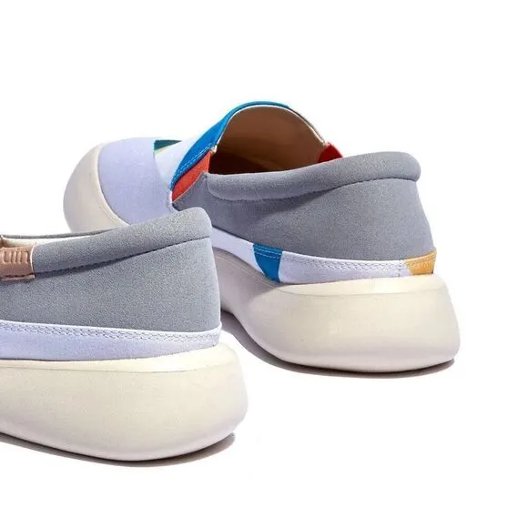UIN Women's Fashion Sneakers Walking Casual Shoes (COLLAGE COLORS DENIA II)