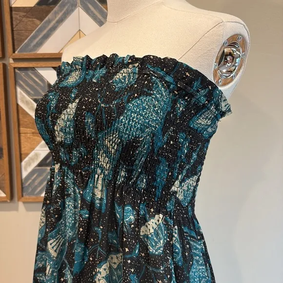 Ulla Johnson Lucca Coverup Dress in Midnight Jade size P / XS