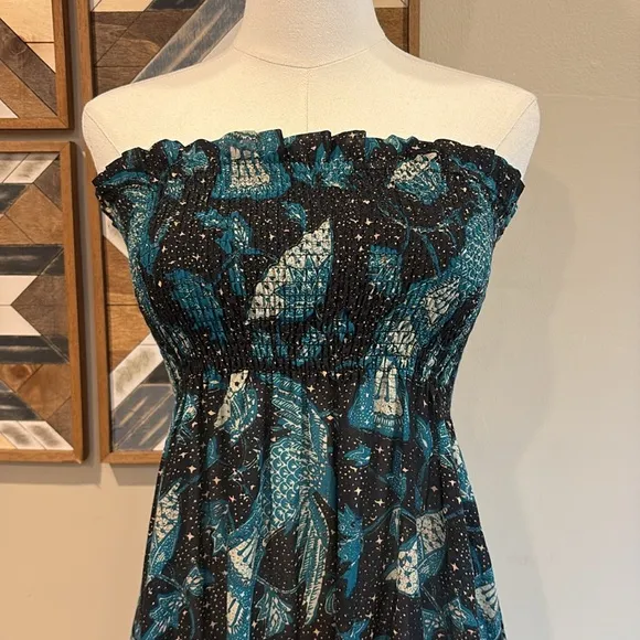 Ulla Johnson Lucca Coverup Dress in Midnight Jade size P / XS