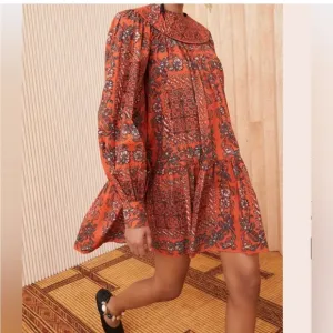 ULLA JOHNSON RIA DRESS - CLEMENTINE