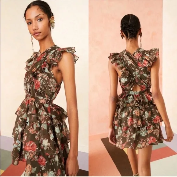 ULLA JOHNSON Sarafina runway mini dress Sz 4