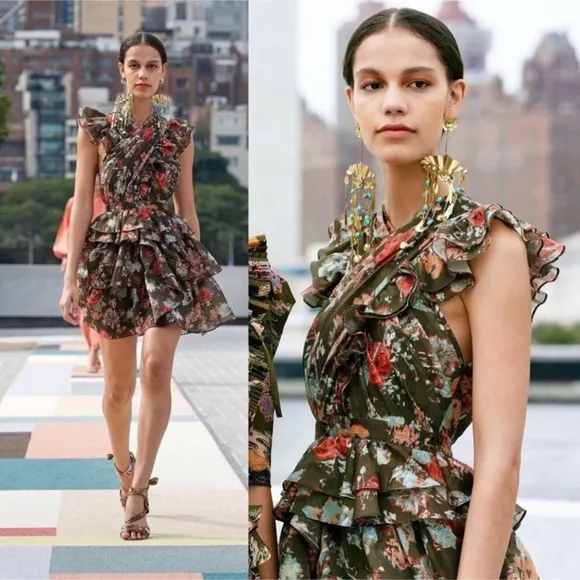 ULLA JOHNSON Sarafina runway mini dress Sz 4