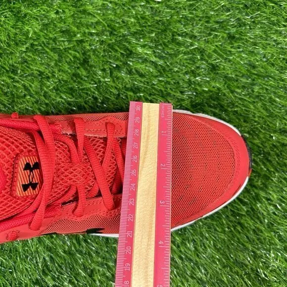 Under Armour Charged Assert 10 Mens Size 9 Red Shoes Sneakers Athletic NEW W/Box