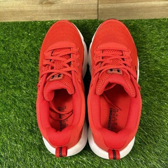 Under Armour Charged Assert 10 Mens Size 9 Red Shoes Sneakers Athletic NEW W/Box