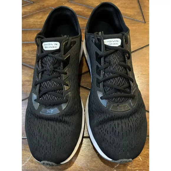 Under Armour HOVR Sonic‎ 3 Mens Size 14 Black Athletic Running Shoes Sneakers