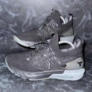 Under Armour Project Rock 3 Black Pitch Grey Athletic Shoes Men’s Size 9