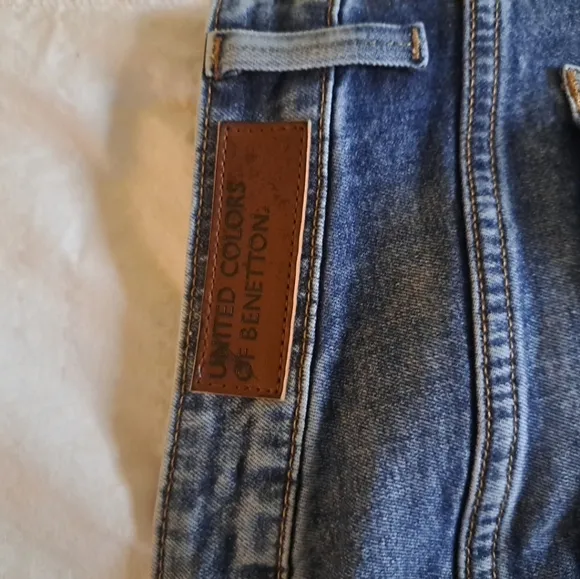United Colors Of Benetton Jeans Size 34 X 31 Euc