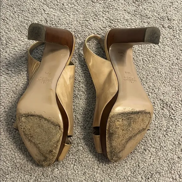 Valentino Women's Tan Platform Heels