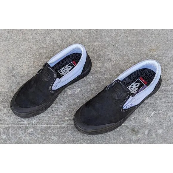 Vans BMX Pro Off The Wall Slip On Shoes Black Dakota Roche Signature Shoe Size 6
