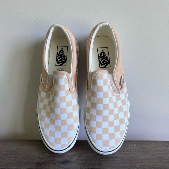 Vans Checkerboard Classic Slip On Unisex Shoe Size 8 or 6.5 #547