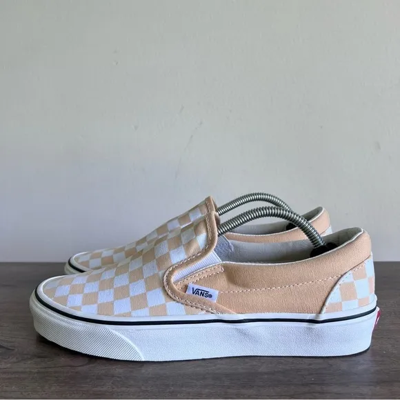 Vans Checkerboard Classic Slip On Unisex Shoe Size 8 or 6.5 #547