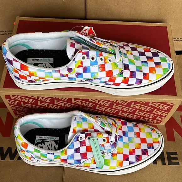 Vans Comfycush Era The-Dye Checkerboard sneakers WMNS