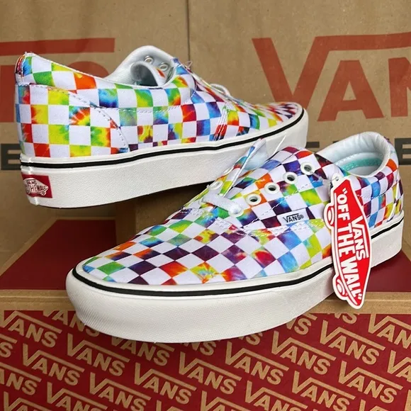 Vans Comfycush Era The-Dye Checkerboard sneakers WMNS