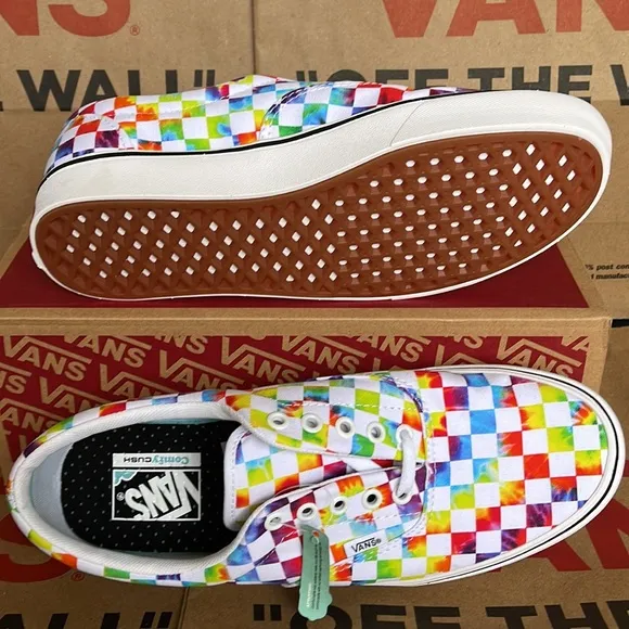 Vans Comfycush Era The-Dye Checkerboard sneakers WMNS
