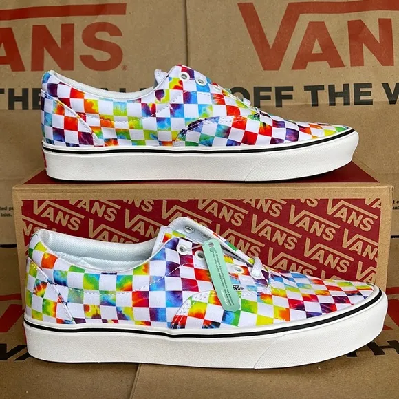 Vans Comfycush Era The-Dye Checkerboard sneakers WMNS
