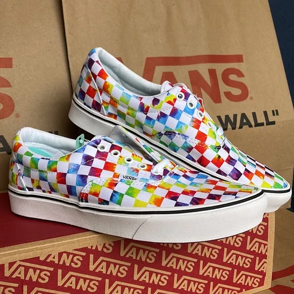 Vans Comfycush Era The-Dye Checkerboard sneakers WMNS