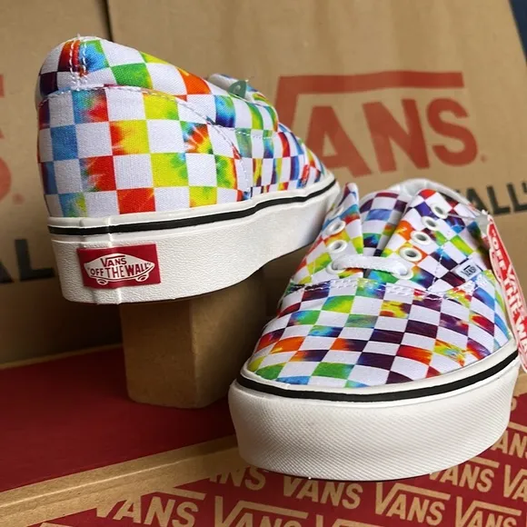 Vans Comfycush Era The-Dye Checkerboard sneakers WMNS