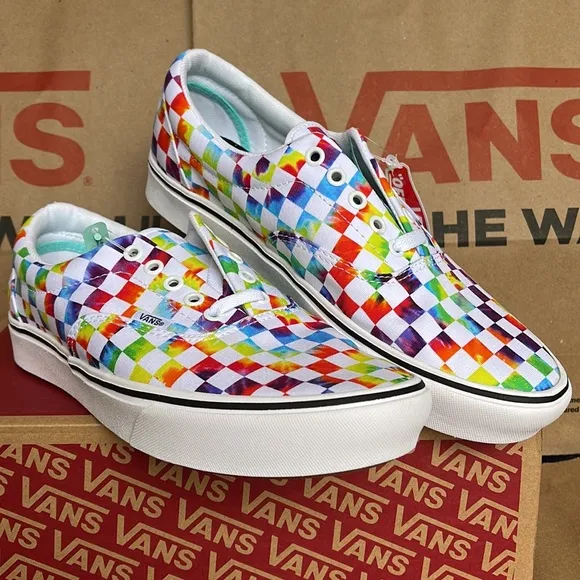 Vans Comfycush Era The-Dye Checkerboard sneakers WMNS