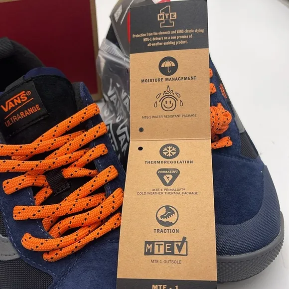 Vans WMNS Blue and Orange Sneakers Ultrarange ExoDress Blues/BlackVN0A5KS4LKV