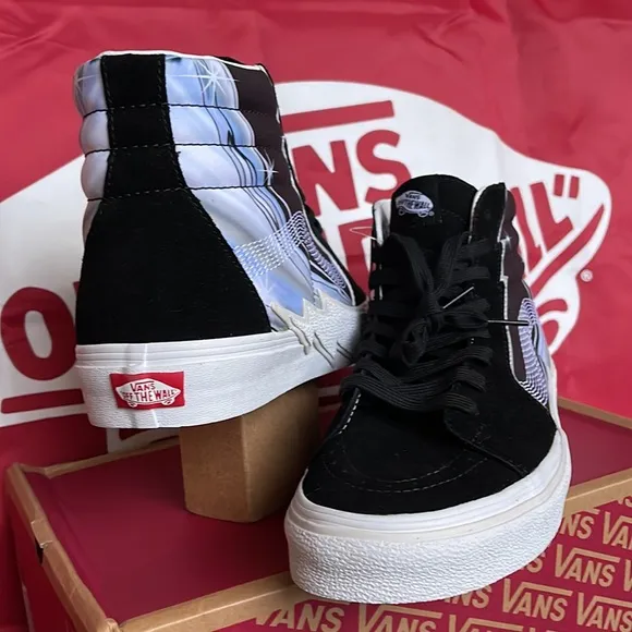 Vans WMNS Sk8-Hi Bolt Chrome Flash BlackVN0A5JIVBMA sneakers