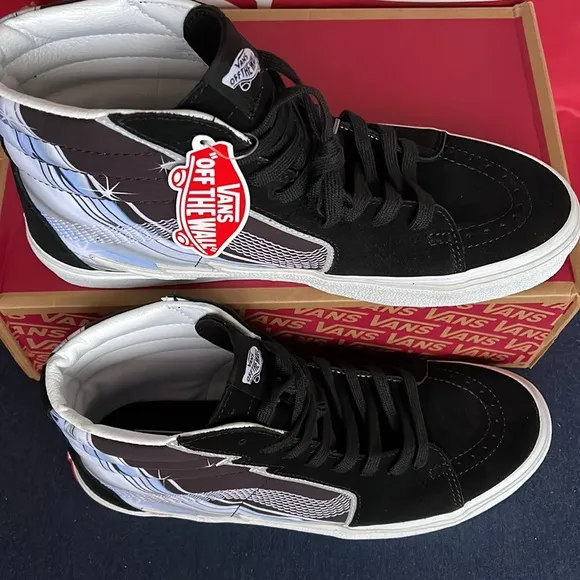 Vans WMNS Sk8-Hi Bolt Chrome Flash BlackVN0A5JIVBMA sneakers
