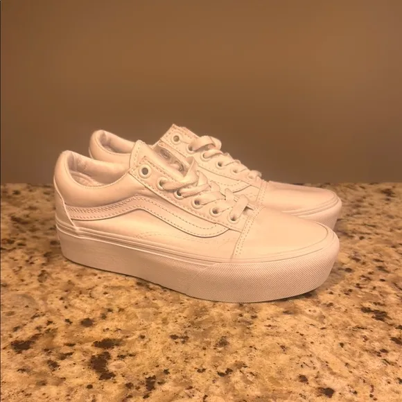 Vans Women's White Sneakers