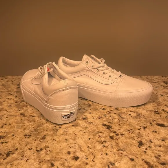 Vans Women's White Sneakers