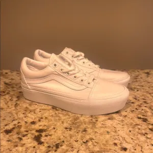 Vans Women's White Sneakers
