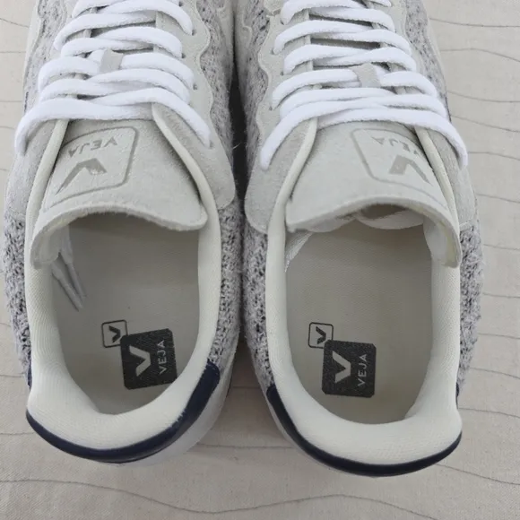 Veja Womens SDU REC Flannel Ivory Snow Nautico Casual Shoes Sneakers Sz 8.5